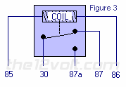 Single Pole Double Throw (SPDT) Relay - Coil Energized