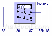 Dual Make Single Pole Single Throw (SPST) Relay - Coil NOT Energized 