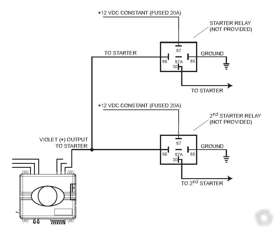 Hornet 570t Remote Start, 2005 Toyota Camry -- posted image.