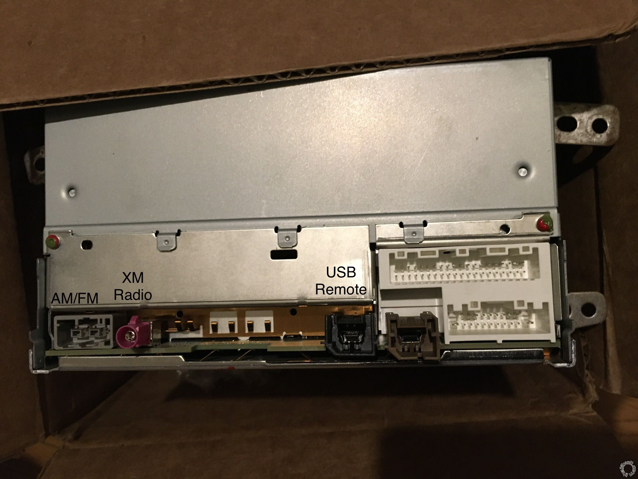 2019 Nissan Versa, Radio Wiring Diagram -- posted image.