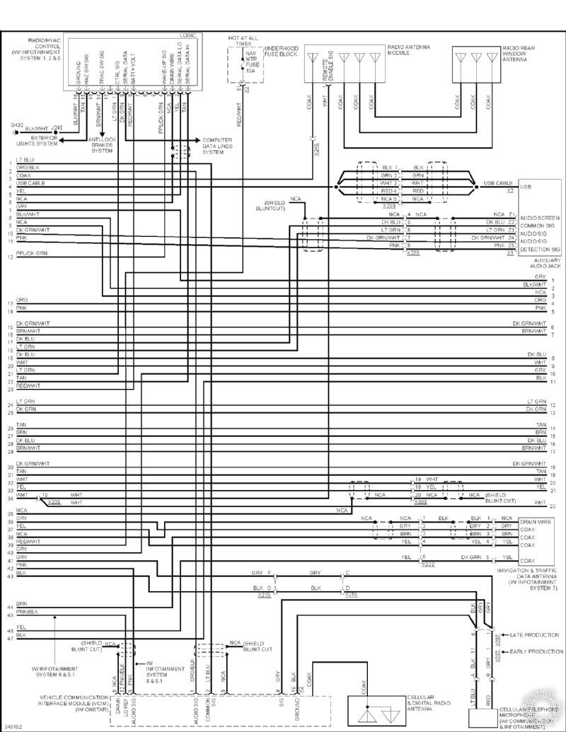2011 CTS4 Sedan Stereo Wiring -- posted image.