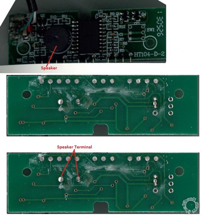 aftermarket backup sensor so loud -- posted image.