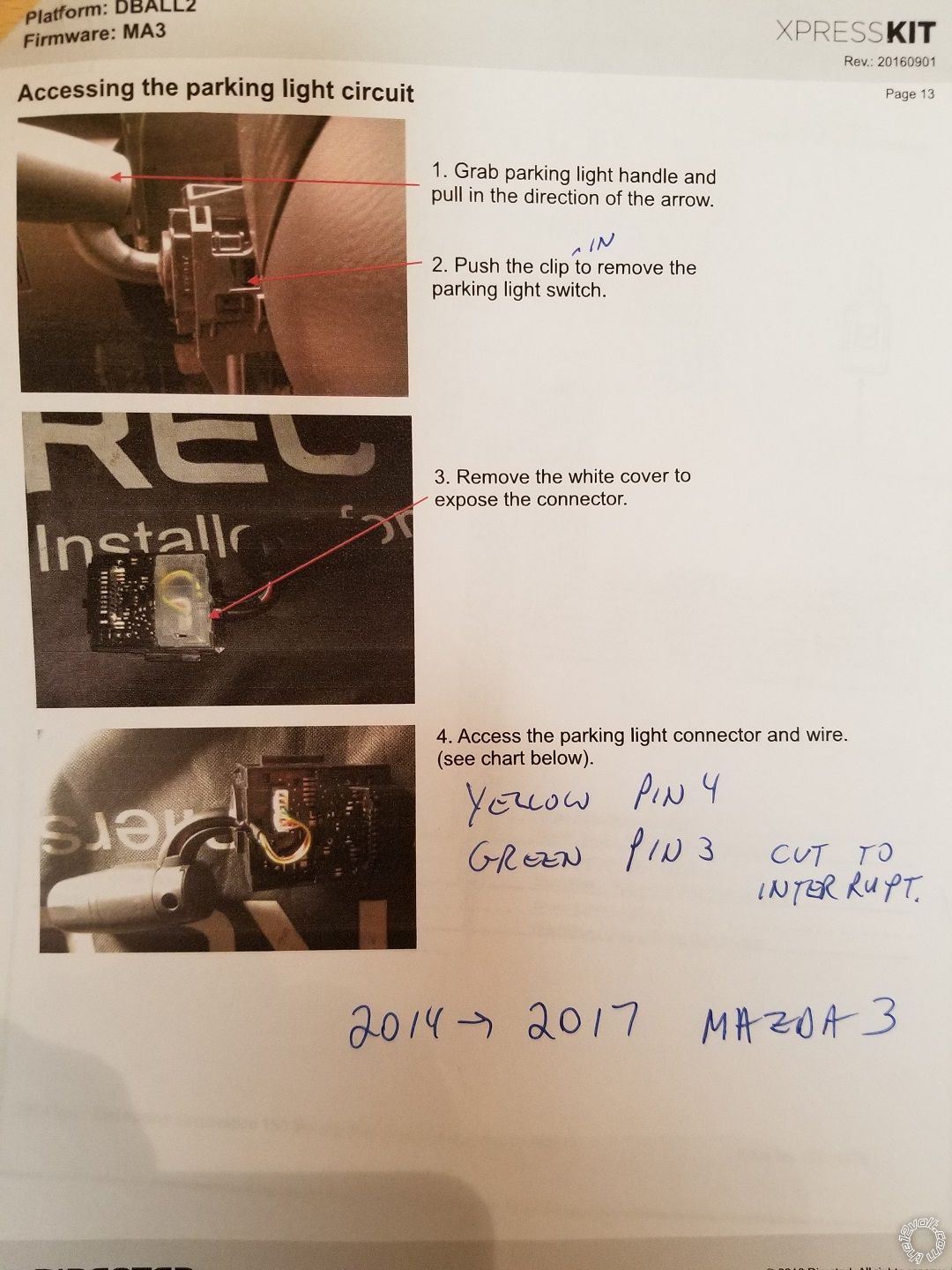 2019 Mazda CX-5, Remote Start, Parking Lights -- posted image.