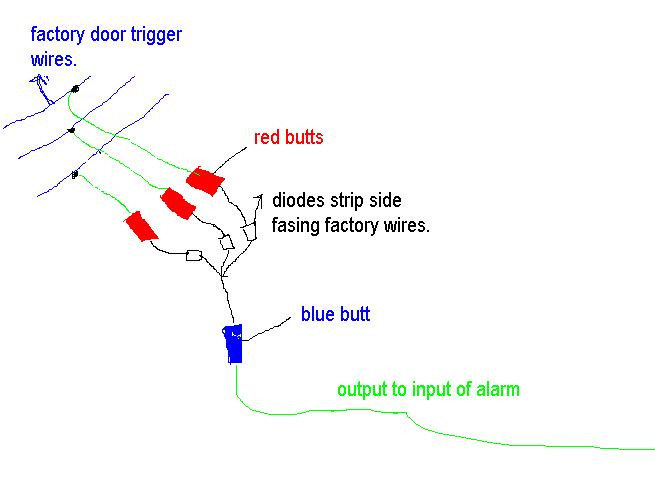 diode wiring with door trigger - Last Post -- posted image.