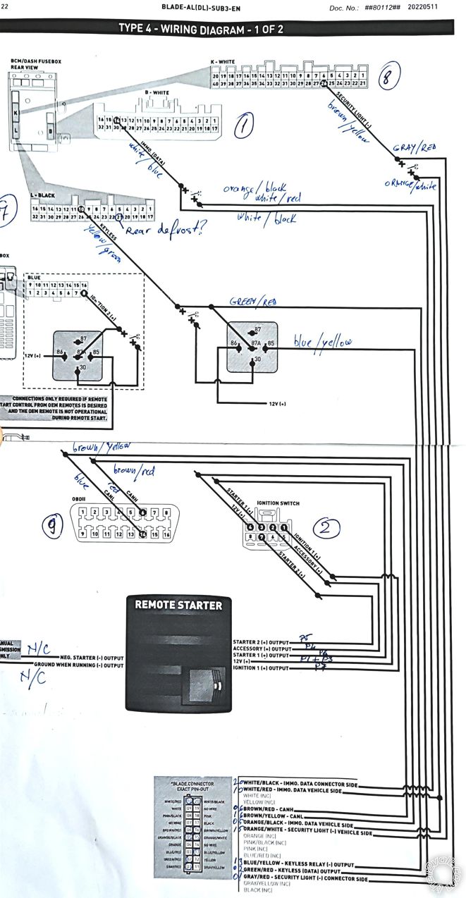 2015 Subaru Outback, Compustar CM900-AS Remote Start, Shutdown -- posted image.