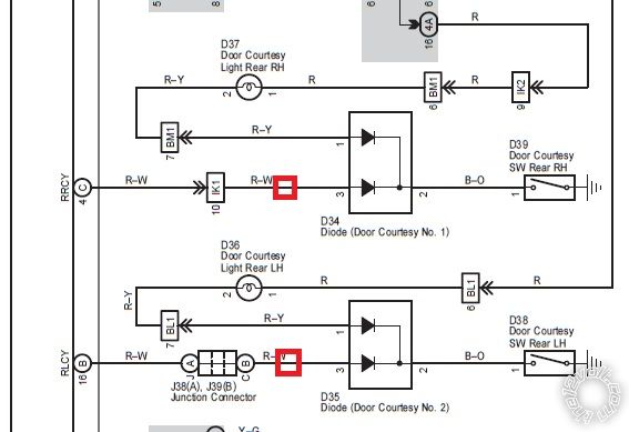 2006 toyota tundra headlight / door issue -- posted image.