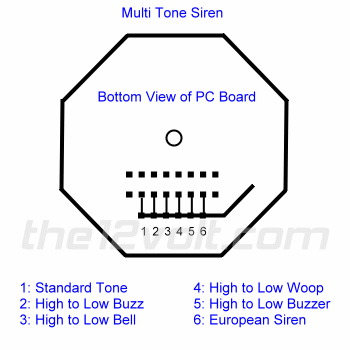 how to get single tone siren? - Last Post -- posted image.