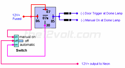 Relay using up too much power? -- posted image.