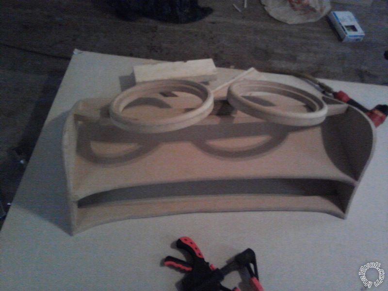 Fibreglass sub box for new Beetle -- posted image.