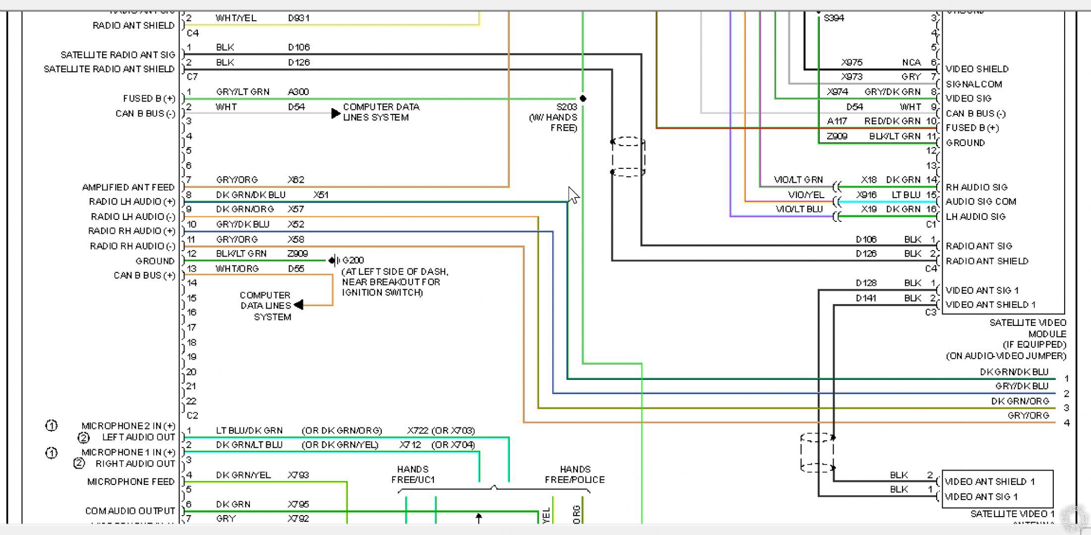 2008 Dodge Charger Rt Radio Wiring Diagram