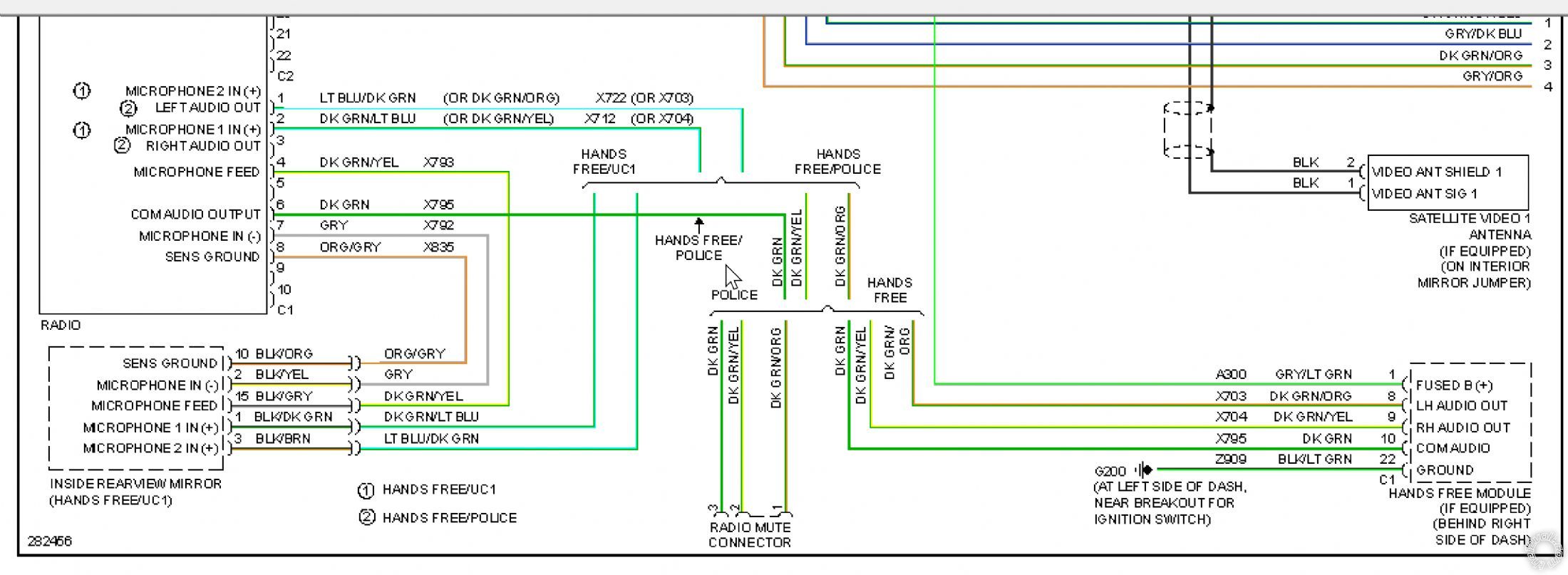 2008 Dodge Charger RT Radio Wiring Diagram -- posted image.