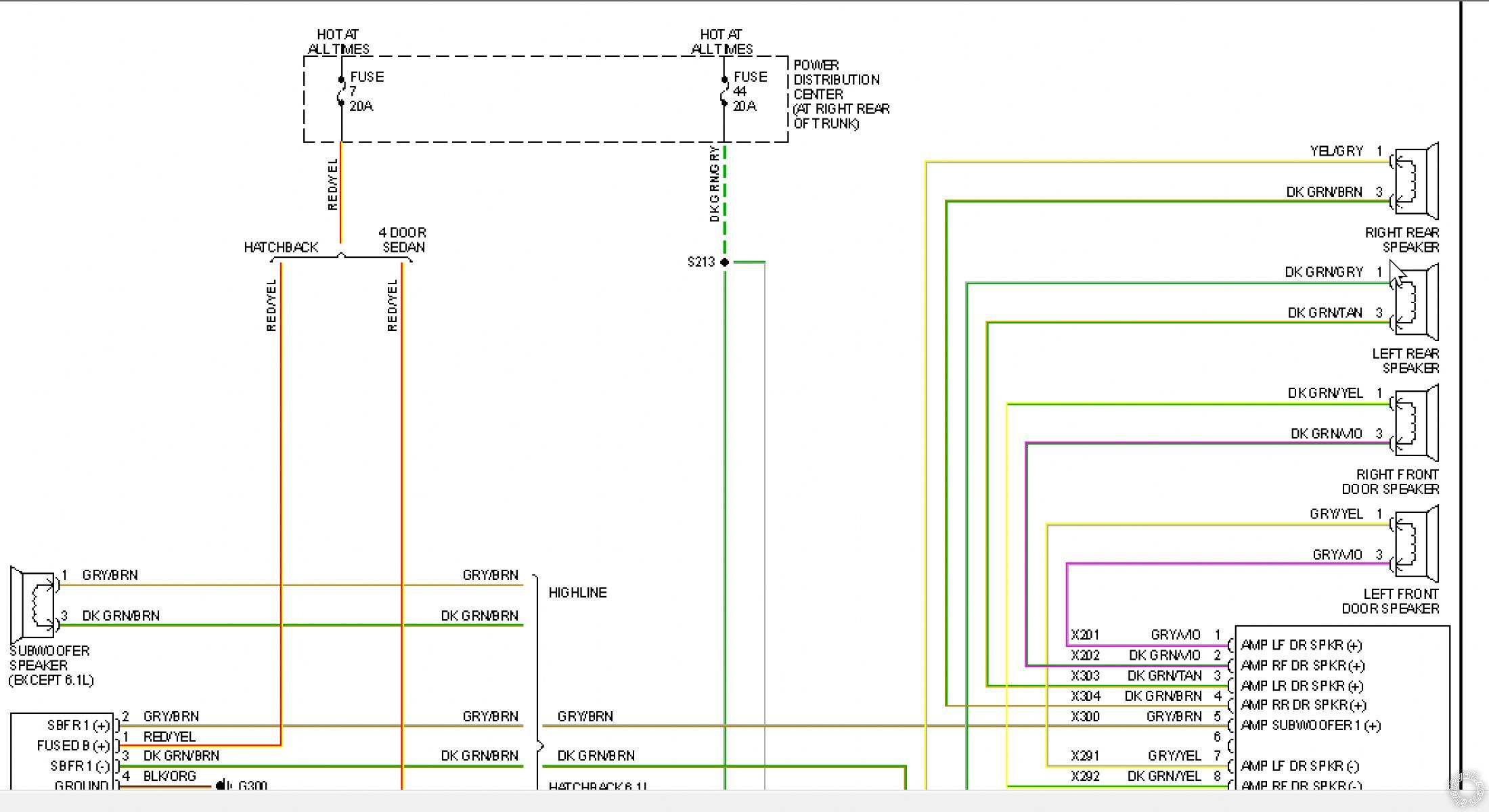 2007 Dodge Charger Radio Wiring Diagram from www.the12volt.com