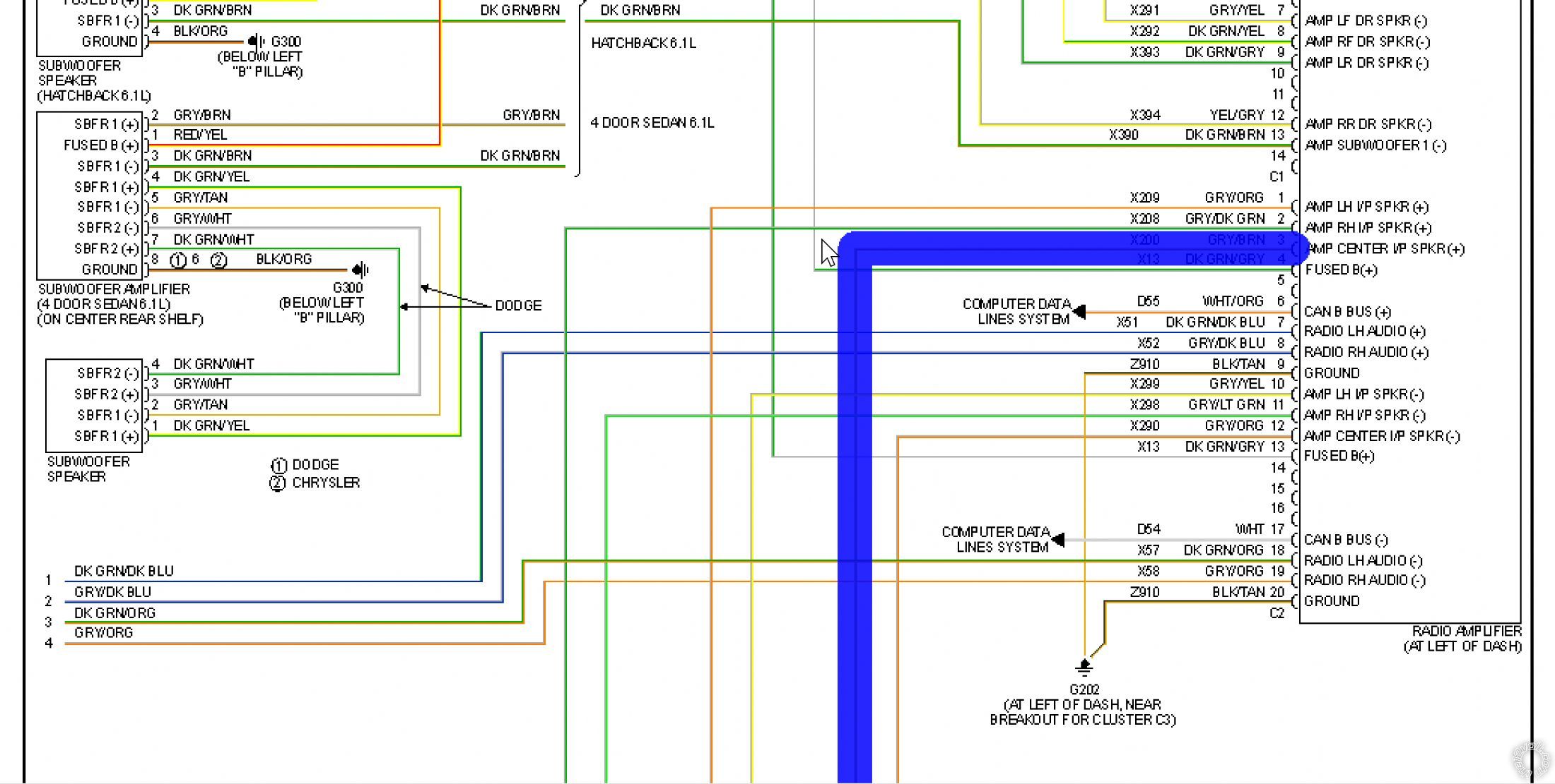 2008 Dodge Charger Rt Radio Wiring Diagram