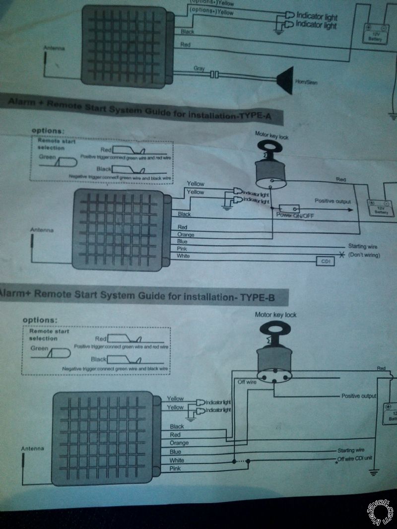 Suzuki LS 650 year 1991 remote start -- posted image.