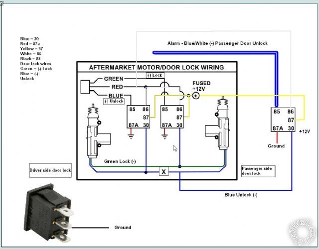 adding a switch to aftermarket door locks - Page 3 -- posted image.