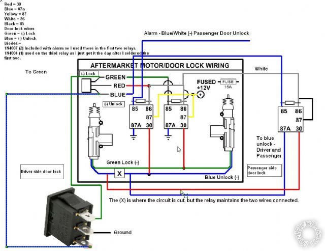 adding a switch to aftermarket door locks - Page 6 -- posted image.