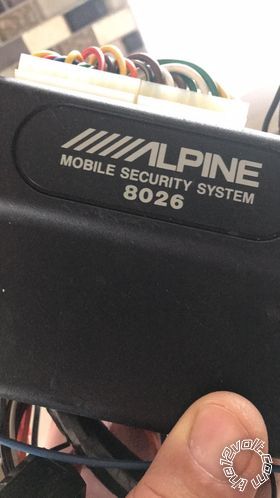 Alpine 8026 Alarm Manual -- posted image.