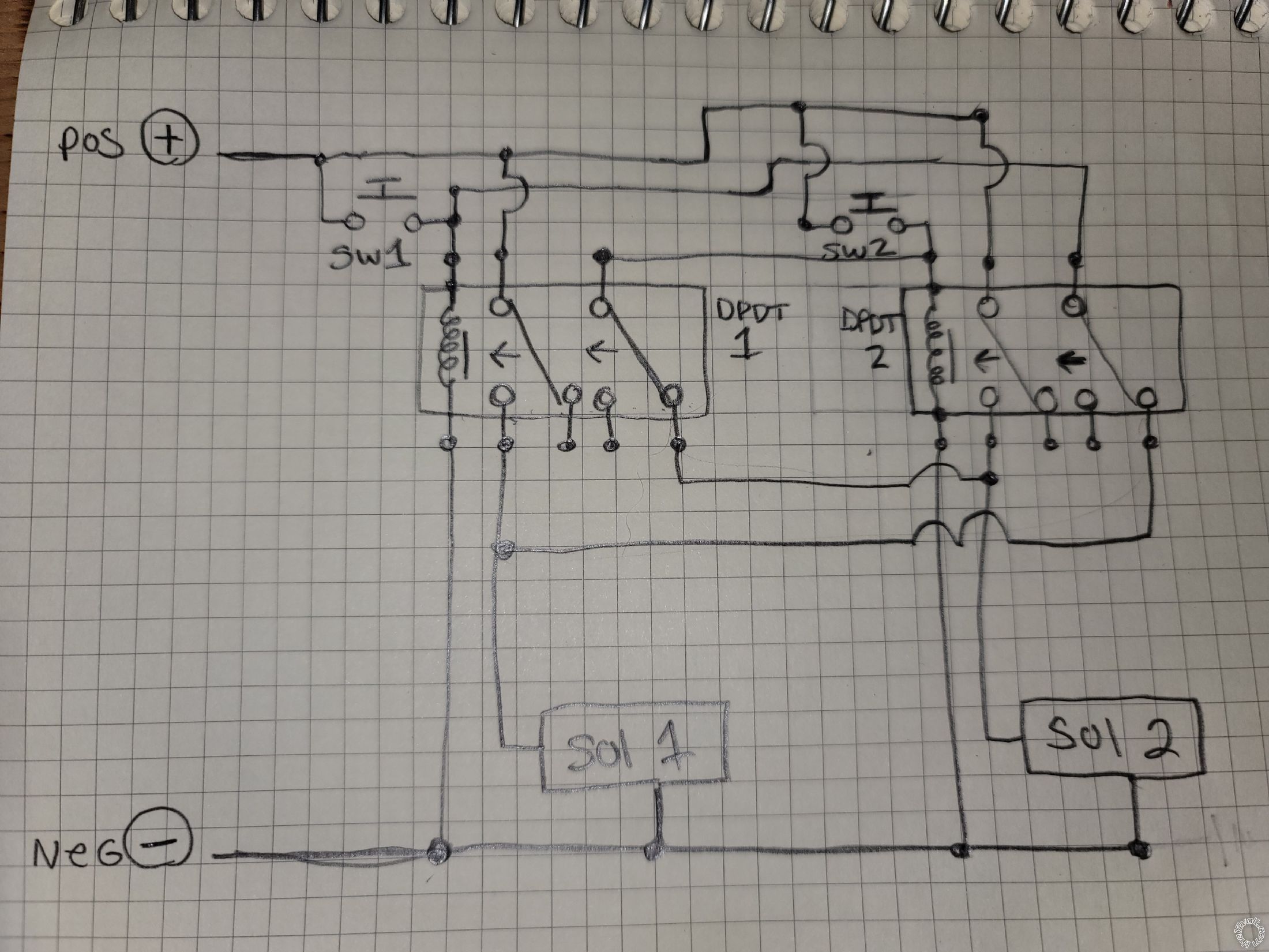 3 Solenoids, Only 1 Active At A Time - Last Post -- posted image.