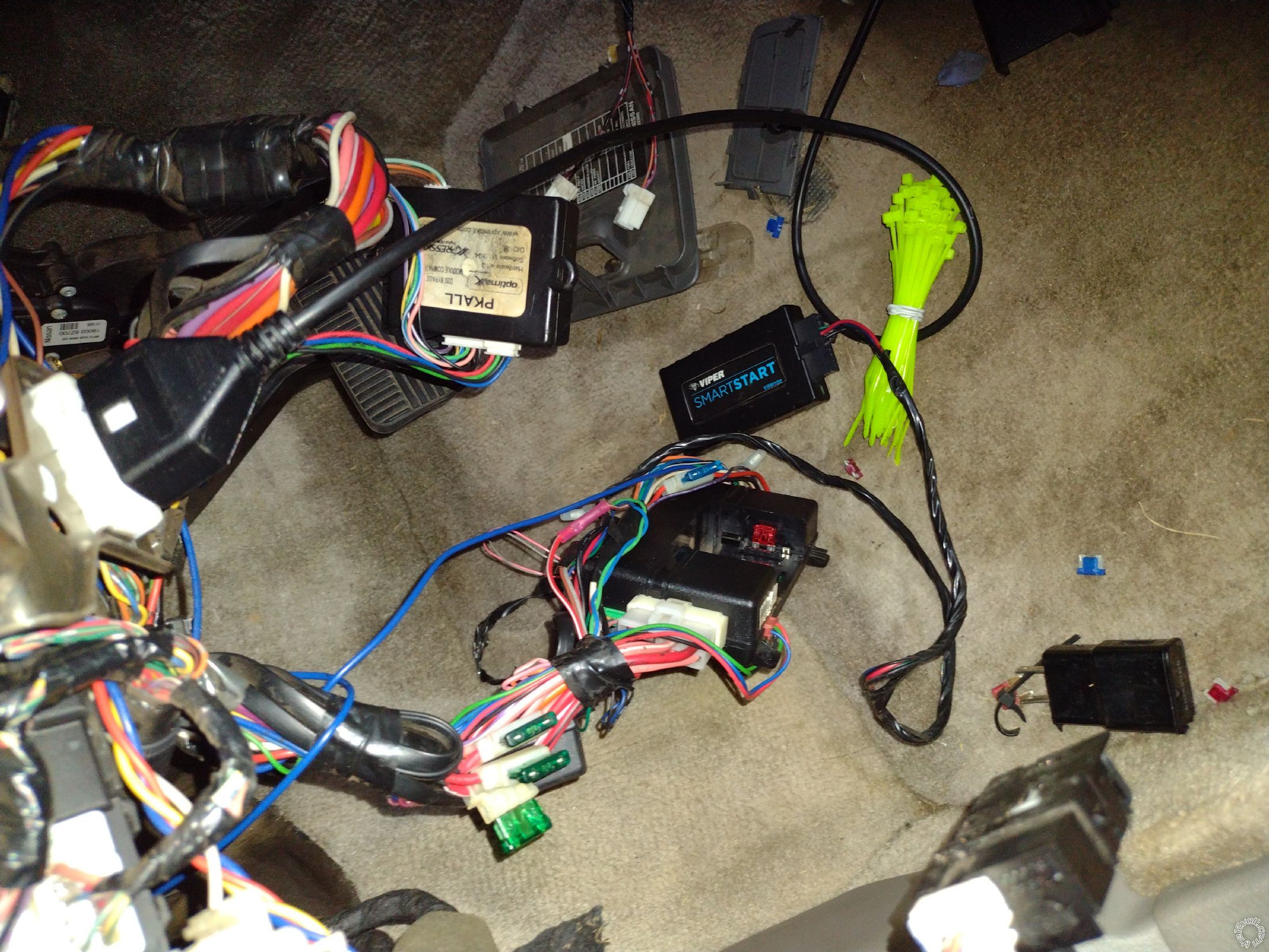 2001 Nissan Altima, Immobilizer Bypass Installation -- posted image.