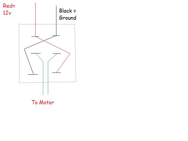 wiring electric mirrors -- posted image.