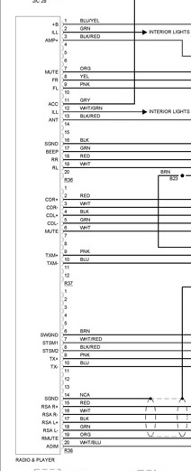 2006 toyota landcruiser jbl wire colors -- posted image.