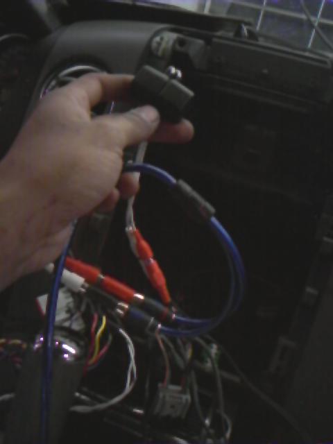 05 ford f-150, audio wires from factory dvd -- posted image.