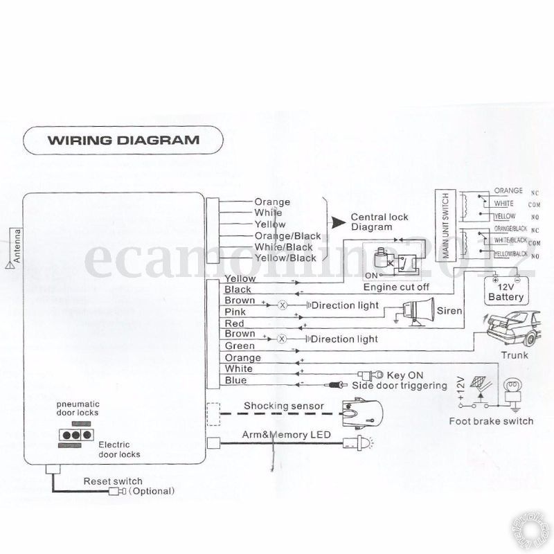 Central Locking wires in alarm harness? -- posted image.