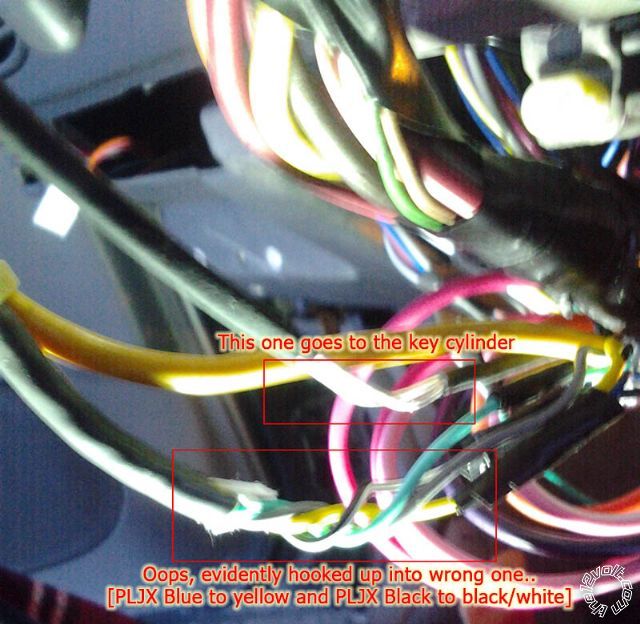 pljx problem, viper 4103xv in 1999 buick -- posted image.