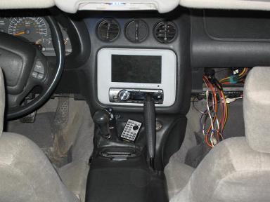 7 inch screen in dash of a firebird -- posted image.