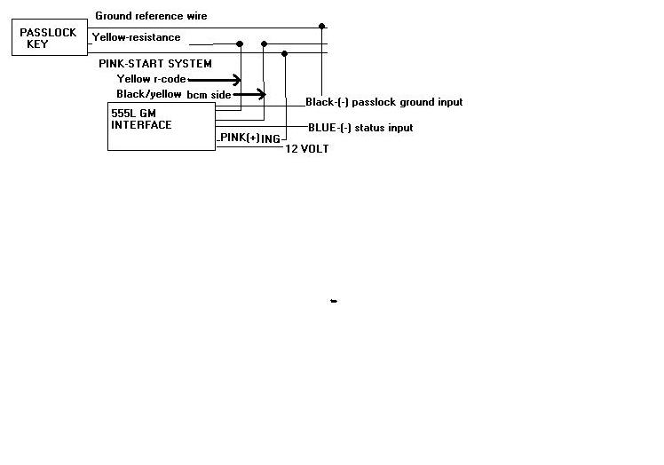2000 chevy s-10 alarm wiring trouble -- posted image.