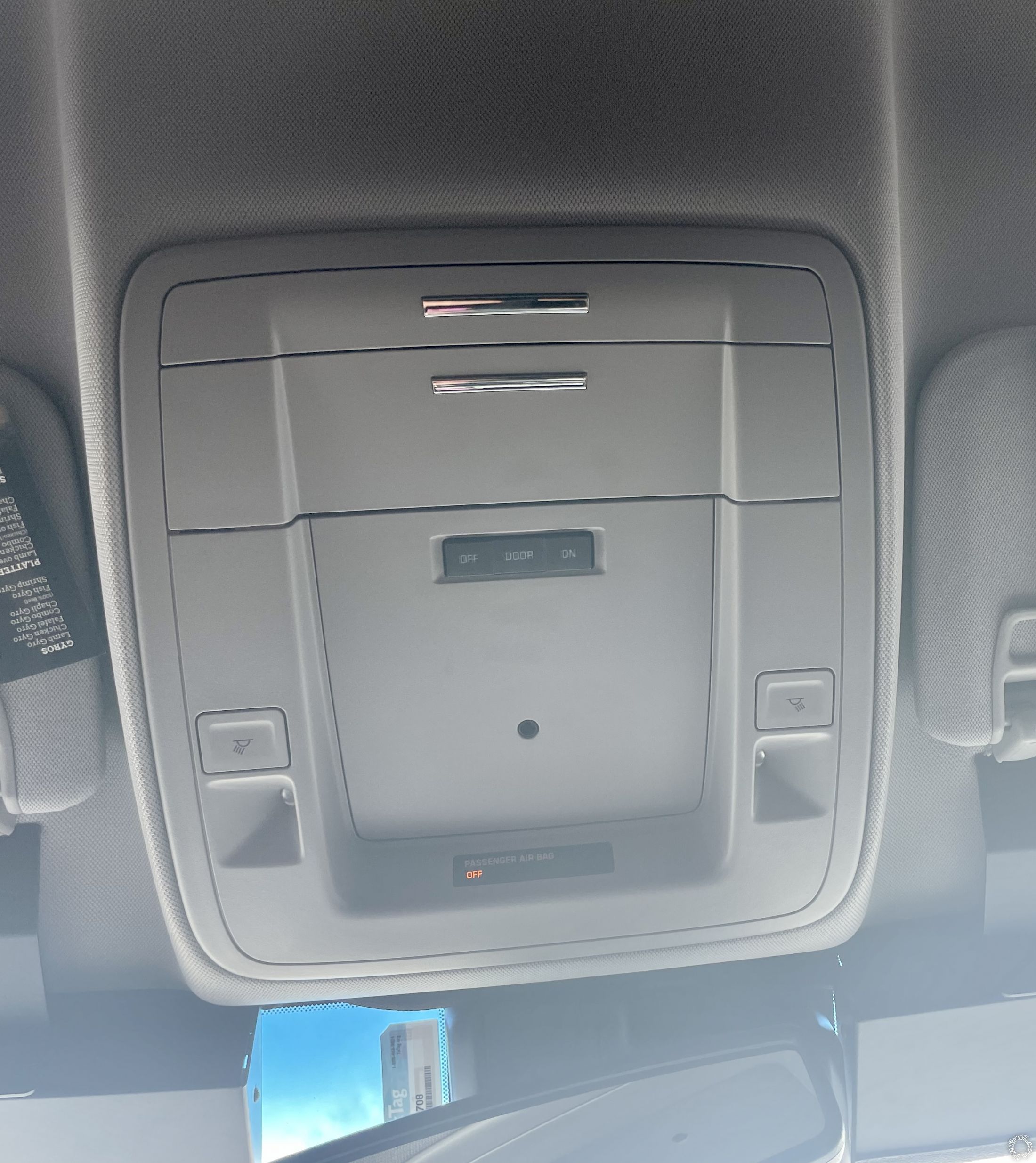 Adding A Dimming Dome Light To 2019 Chevrolet Tahoe -- posted image.