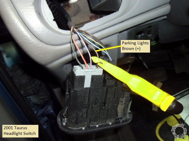 20002003 Ford Taurus Remote Start w/Keyless Pictorial