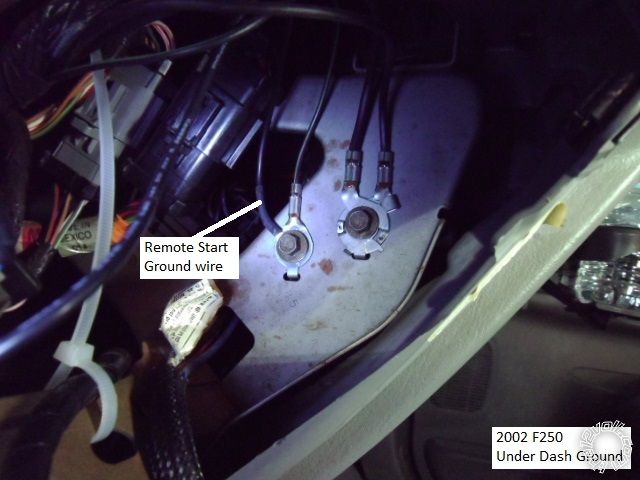 2002-2005 F-250 and F-350 Remote Start Pictorial -- posted image.