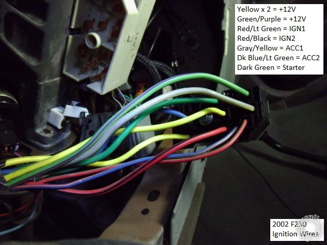 2002-2005 F-250 and F-350 Remote Start Pictorial