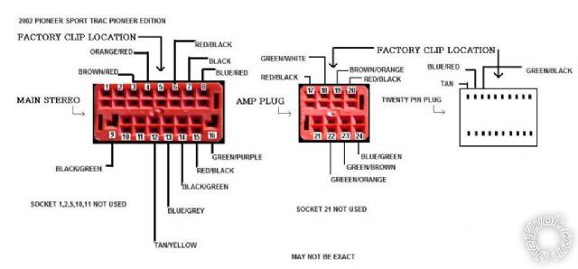 2001 Ford Explorer Sport Trac Radio Wiring Diagram Images - Wiring