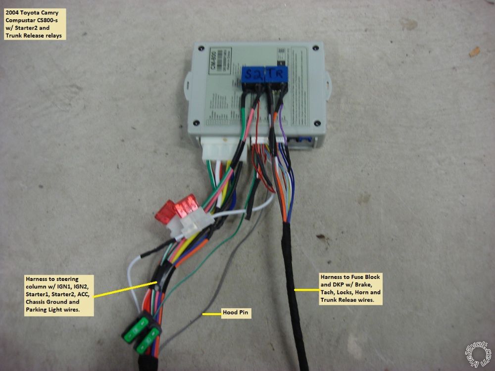 2002-2004 Toyota Camry Remote Start w/Keyless Pictorial -- posted image.