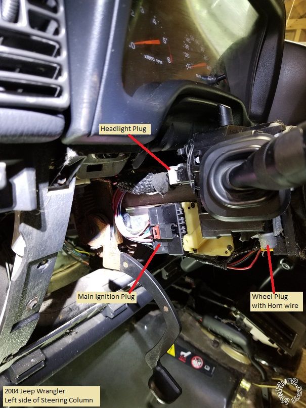 1997-2004 Jeep Wrangler Remote Start Pictorial