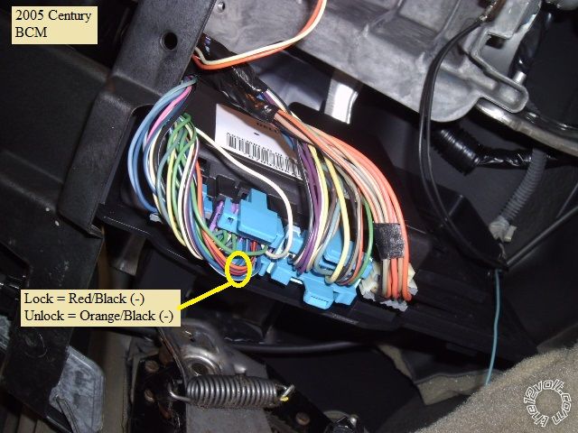 2000-2005 Buick Century Remote Start Pictorial - Last Post -- posted image.