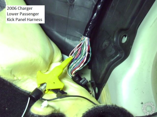 2006 Dodge Charger Remote Start w/Keyless Pictorial -- posted image.