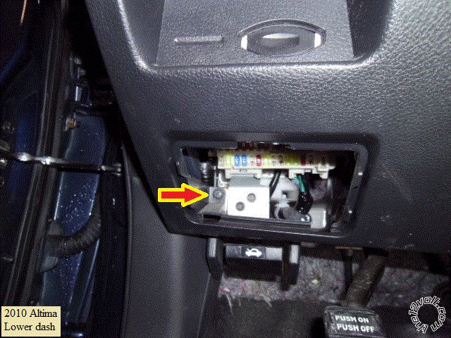 2009-2012 Nissan Altima Remote Start Pictorial -- posted image.