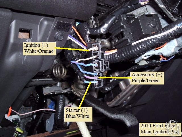 2009-2010 Ford Edge Remote Start Pictorial -- posted image.