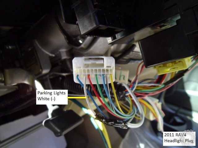 2011-2012 Rav4 Remote Start w/Keyless Pictorial toyota rav4 trailer wiring harness 