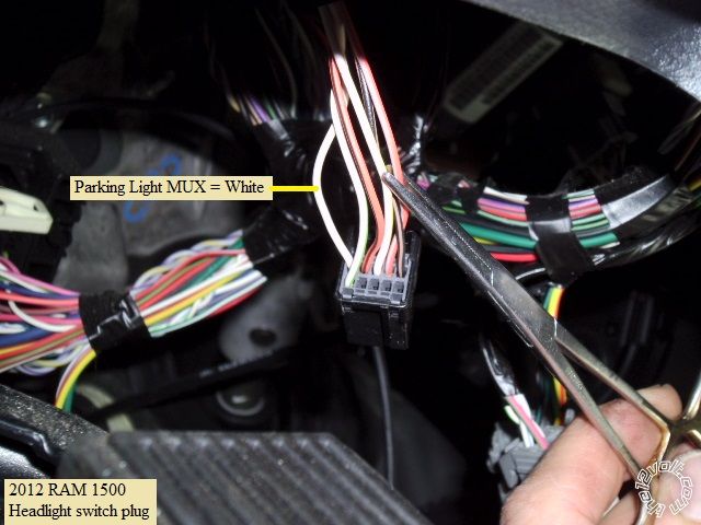 2010-2012 Ram 1500 Remote Start Pictorial 7 pin trailer wiring diagram dodge 2010 