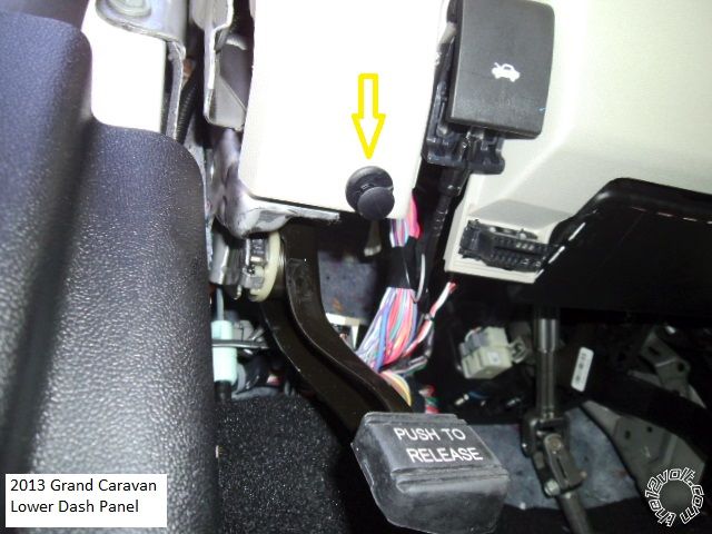 2012-2013 Dodge Grand Caravan Remote Start Pictorial -- posted image.