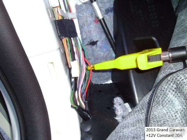 2012-2013 Dodge Grand Caravan Remote Start Pictorial -- posted image.