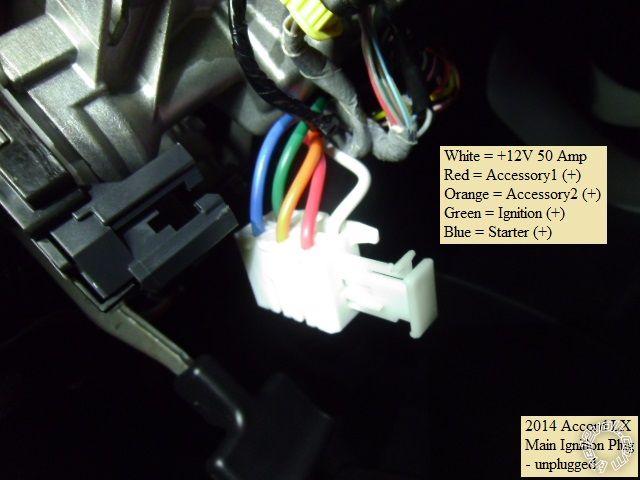 2013-2014 Accord Remote Starter Install Pictorial -- posted image.