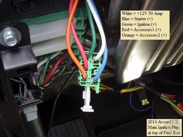 2013-2014 Accord Remote Starter Install Pictorial -- posted image.