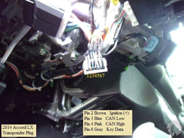 2013-2014 Accord Remote Starter Install Pictorial -- posted image.