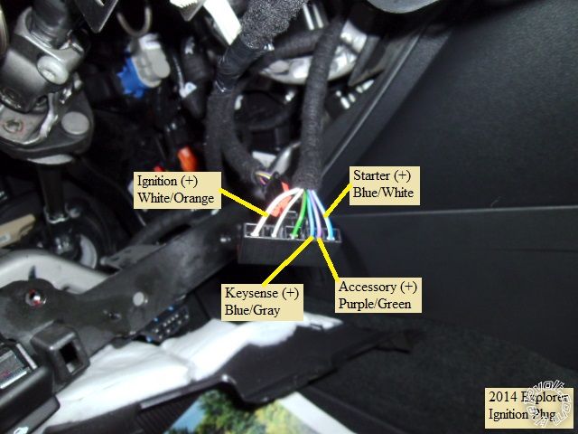 2011-2014 Explorer Remote Start Pictorial -- posted image.