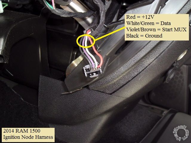2013-2015 Ram 1500 Remote Start Pictorial -- posted image.